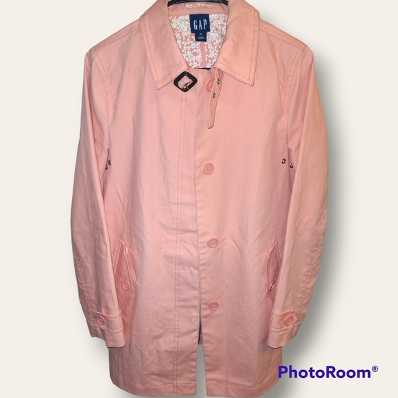 Jacket Gap Coral Button Up - Picture 4 of 12